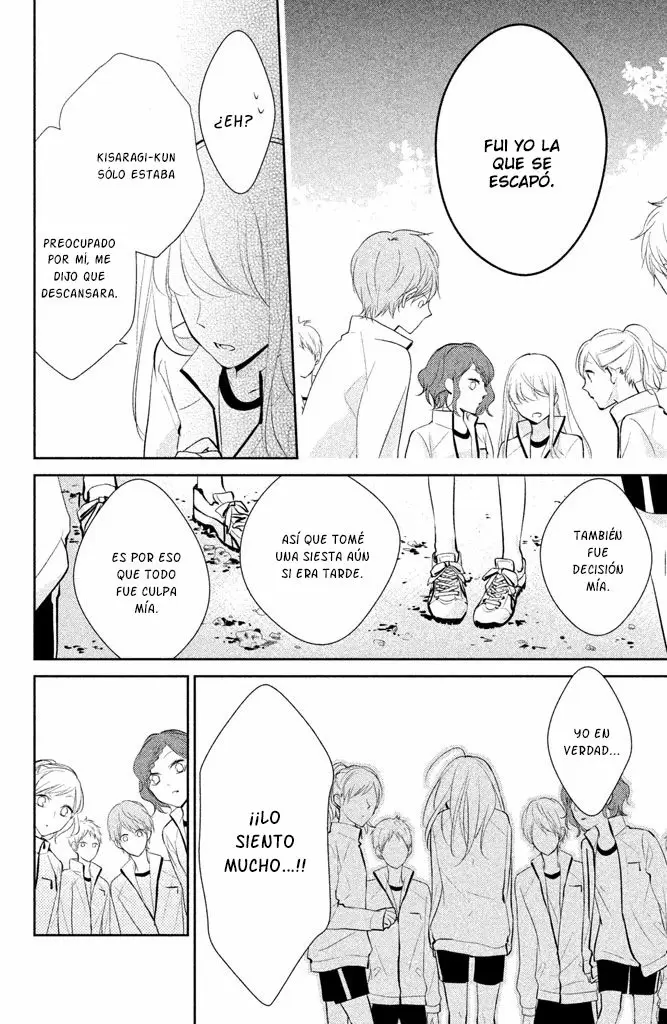 Kimi ga Kirai na Koi no Hanashi capítulo 3, página 28