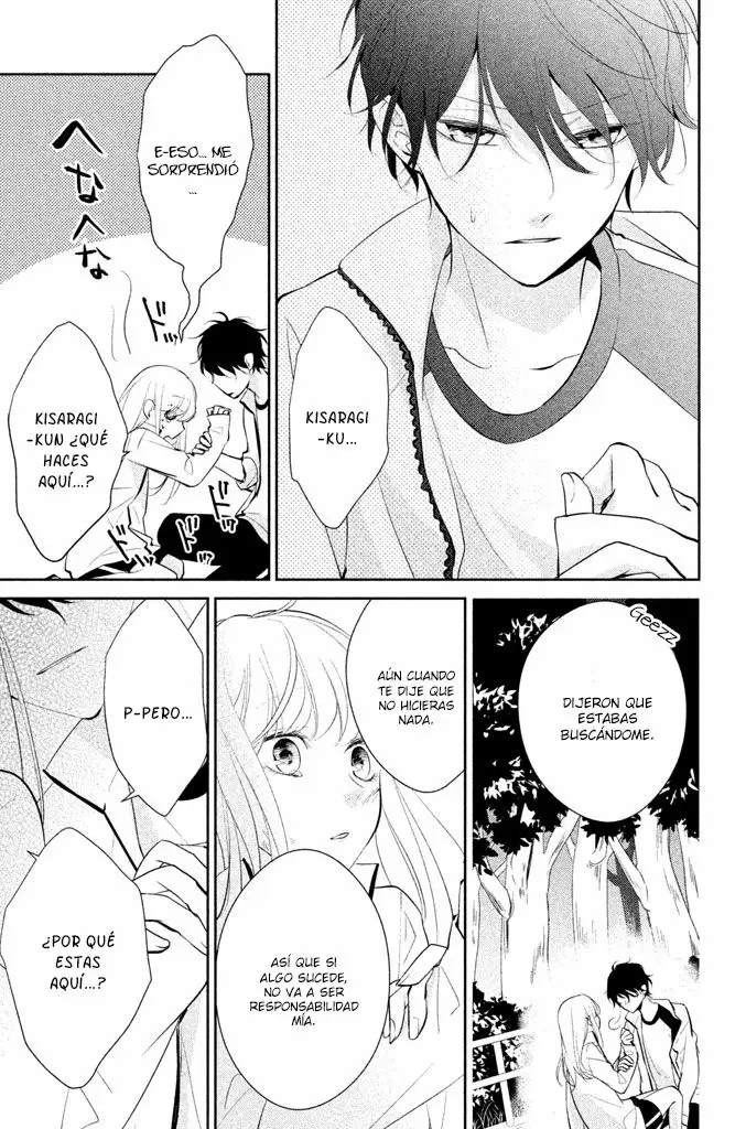 Kimi ga Kirai na Koi no Hanashi capítulo 3, página 35
