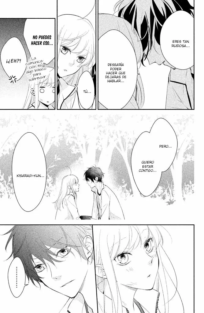 Kimi ga Kirai na Koi no Hanashi capítulo 3, página 37
