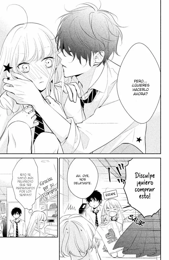 Kimi ga Kirai na Koi no Hanashi capítulo 4, página 17