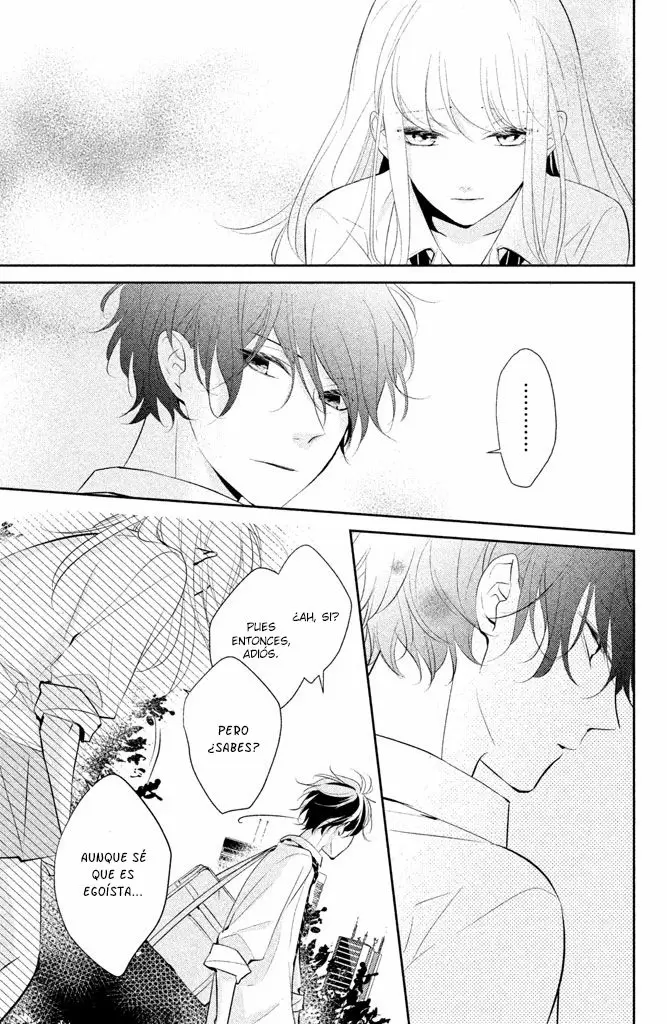 Kimi ga Kirai na Koi no Hanashi capítulo 4, página 35