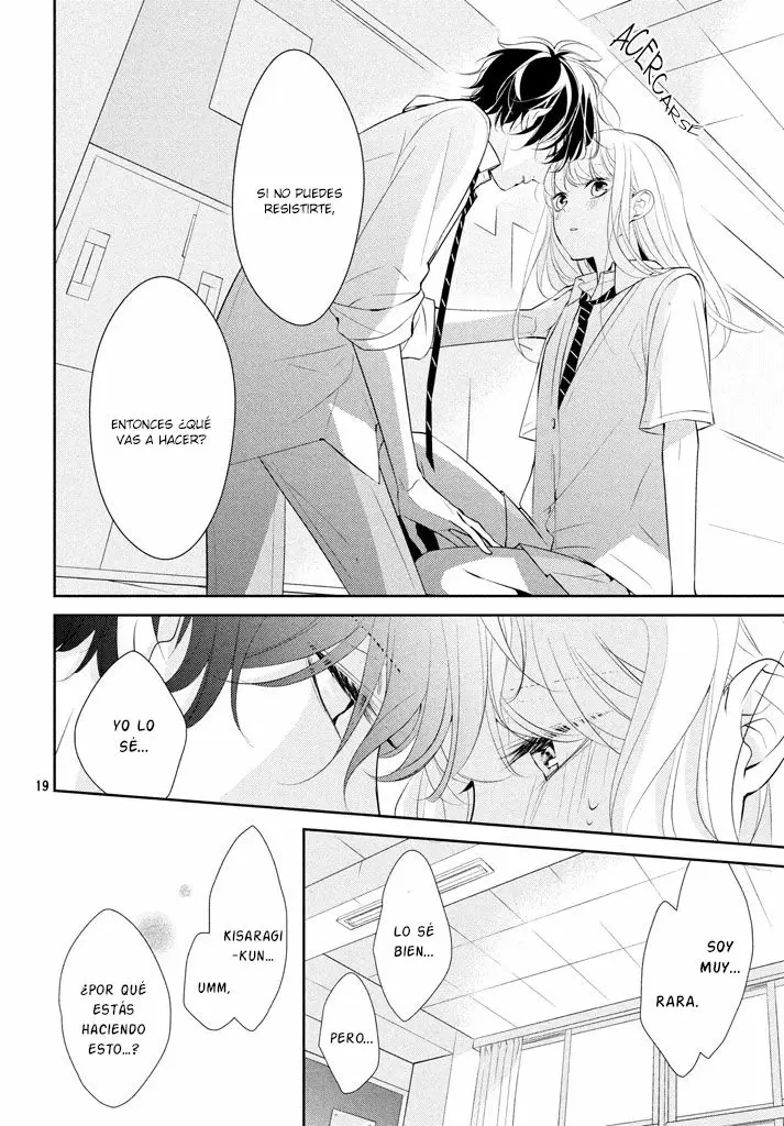 Kimi ga Kirai na Koi no Hanashi capítulo 5, página 22
