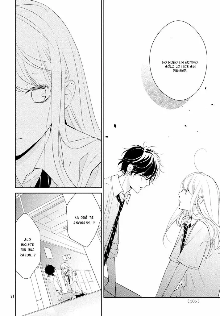 Kimi ga Kirai na Koi no Hanashi capítulo 5, página 24