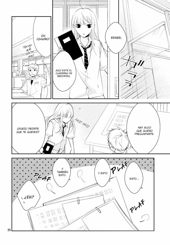 Kimi ga Kirai na Koi no Hanashi capítulo 5, página 28