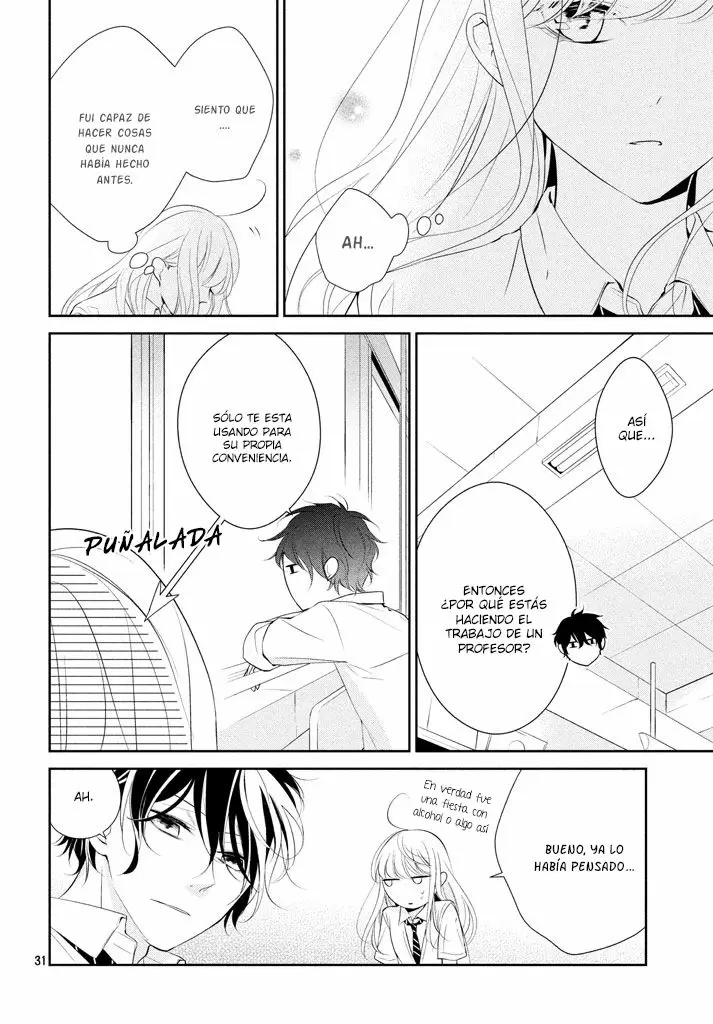 Kimi ga Kirai na Koi no Hanashi capítulo 5, página 34
