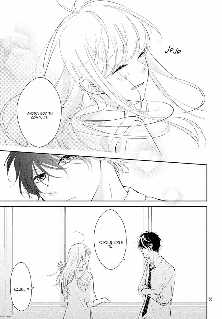 Kimi ga Kirai na Koi no Hanashi capítulo 5, página 39