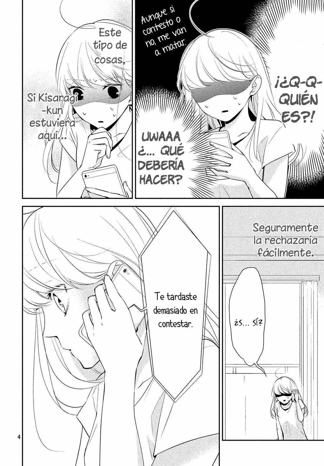 Kimi ga Kirai na Koi no Hanashi capítulo 6, página 7