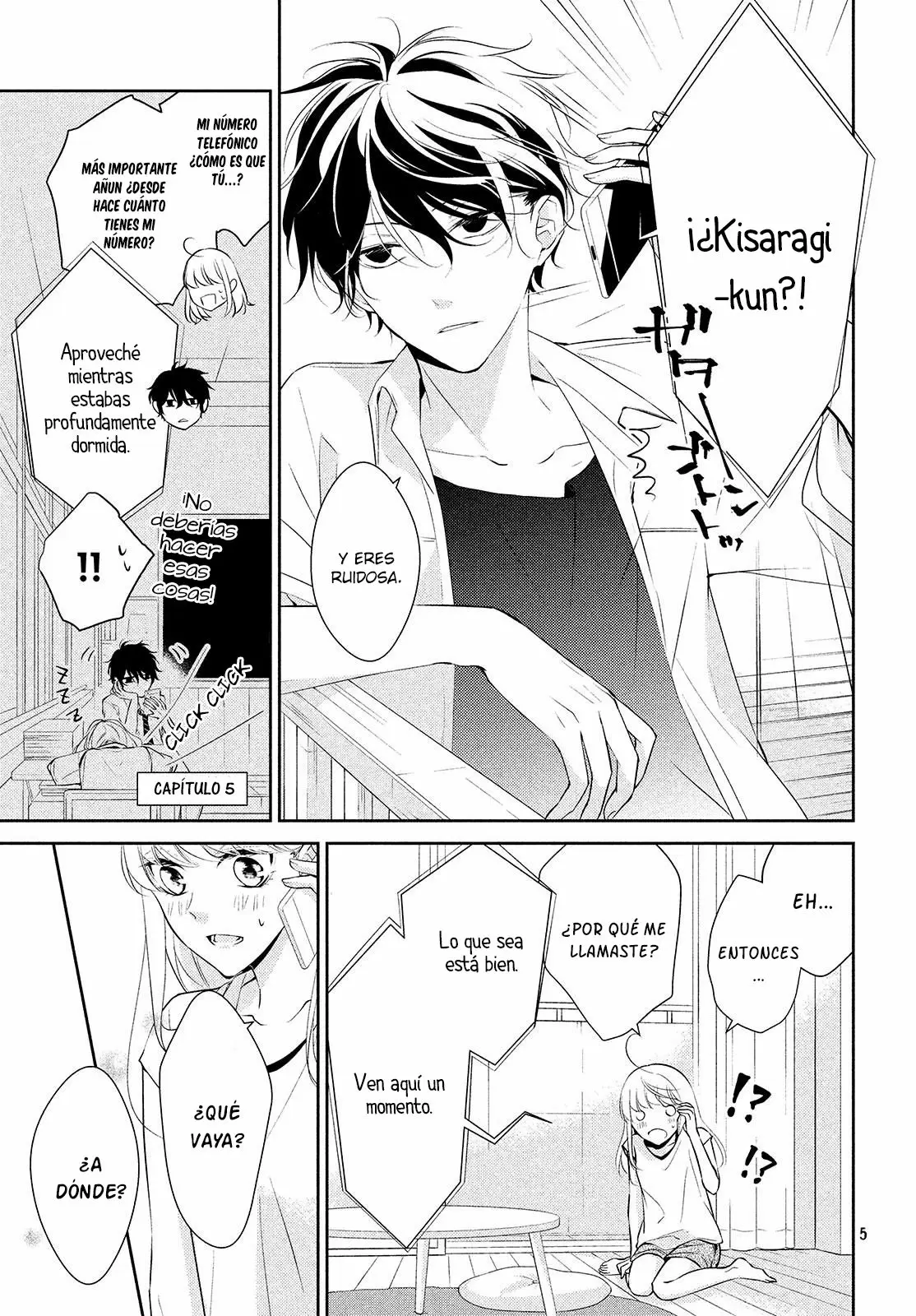 Kimi ga Kirai na Koi no Hanashi capítulo 6, página 8