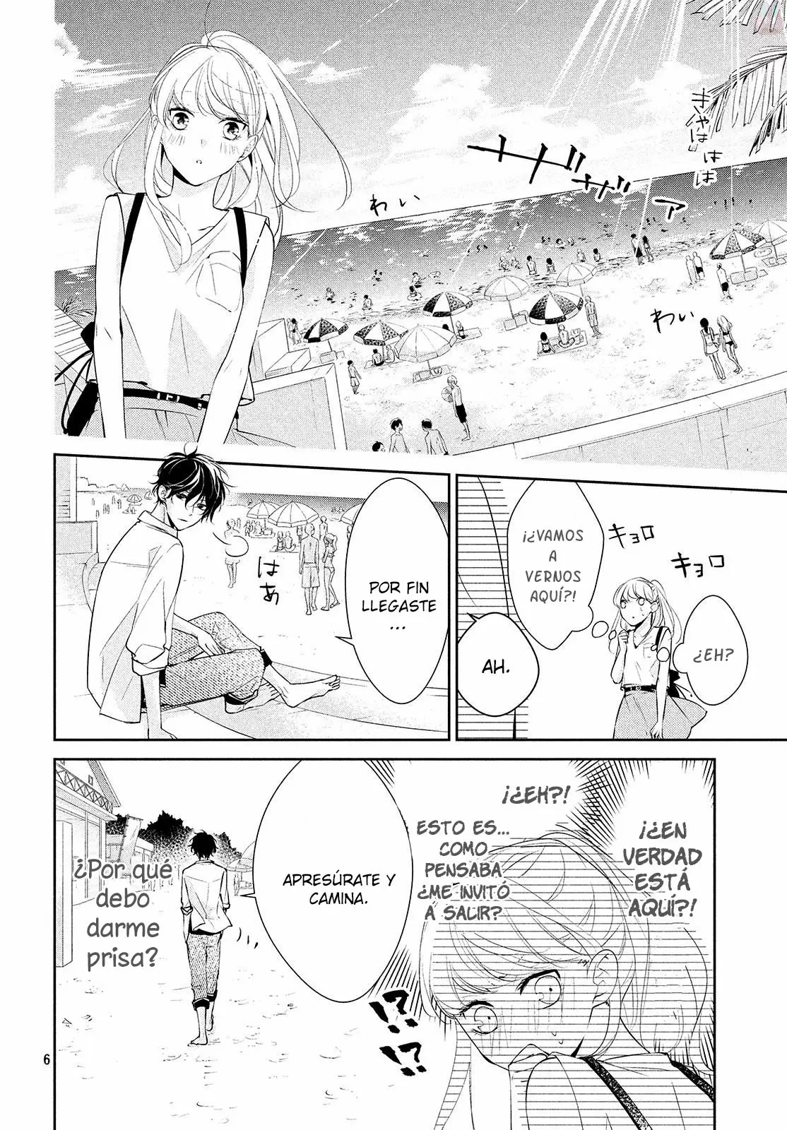 Kimi ga Kirai na Koi no Hanashi capítulo 6, página 9