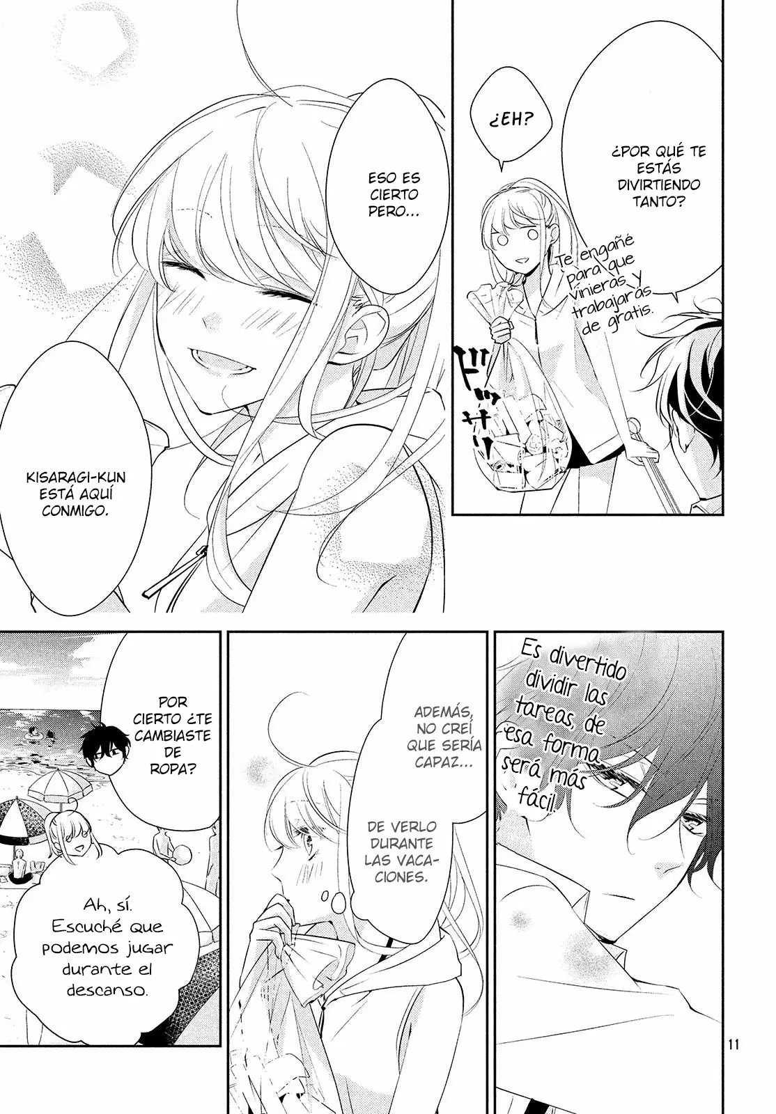 Kimi ga Kirai na Koi no Hanashi capítulo 6, página 14