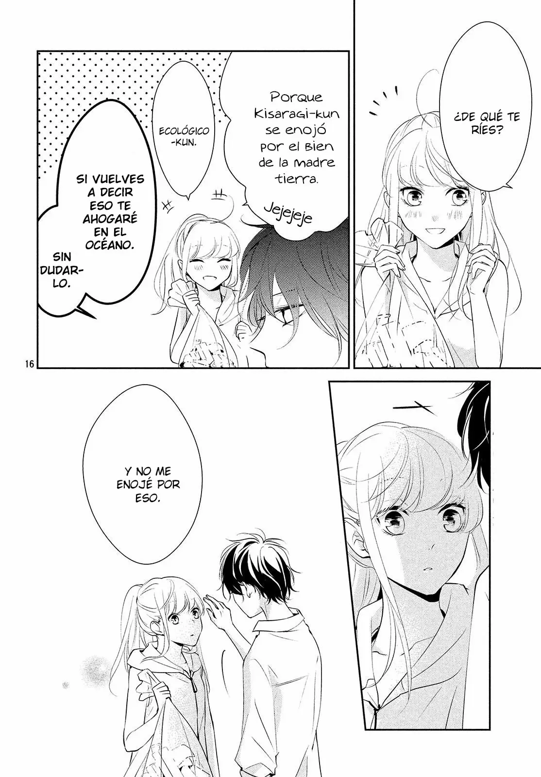 Kimi ga Kirai na Koi no Hanashi capítulo 6, página 19