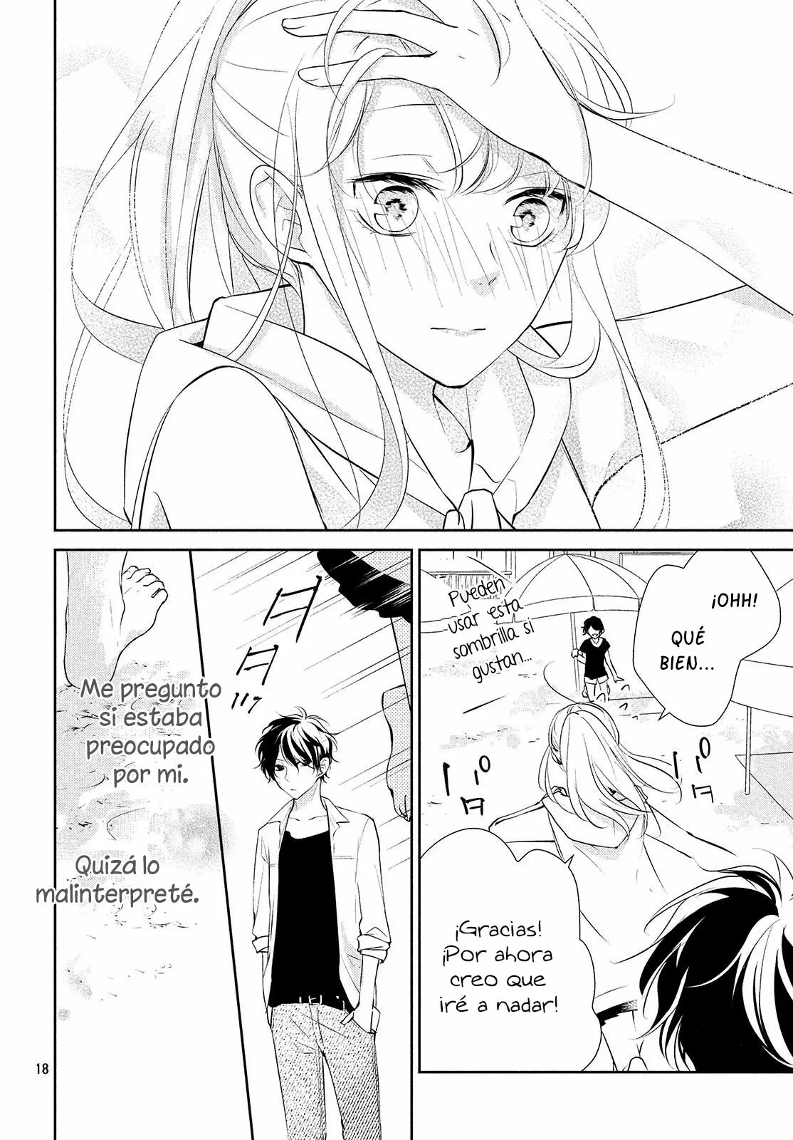 Kimi ga Kirai na Koi no Hanashi capítulo 6, página 21