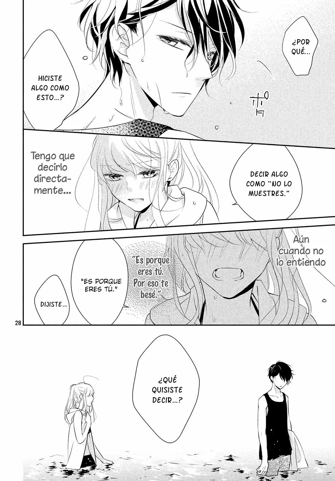 Kimi ga Kirai na Koi no Hanashi capítulo 6, página 30