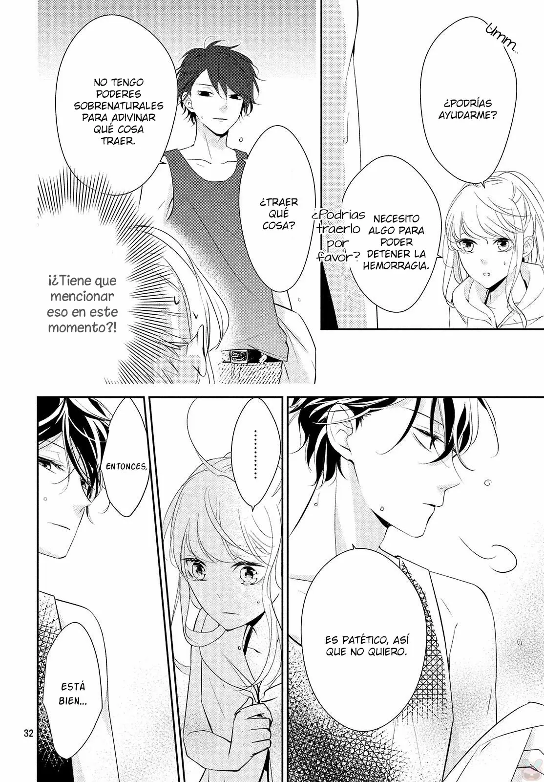 Kimi ga Kirai na Koi no Hanashi capítulo 6, página 34