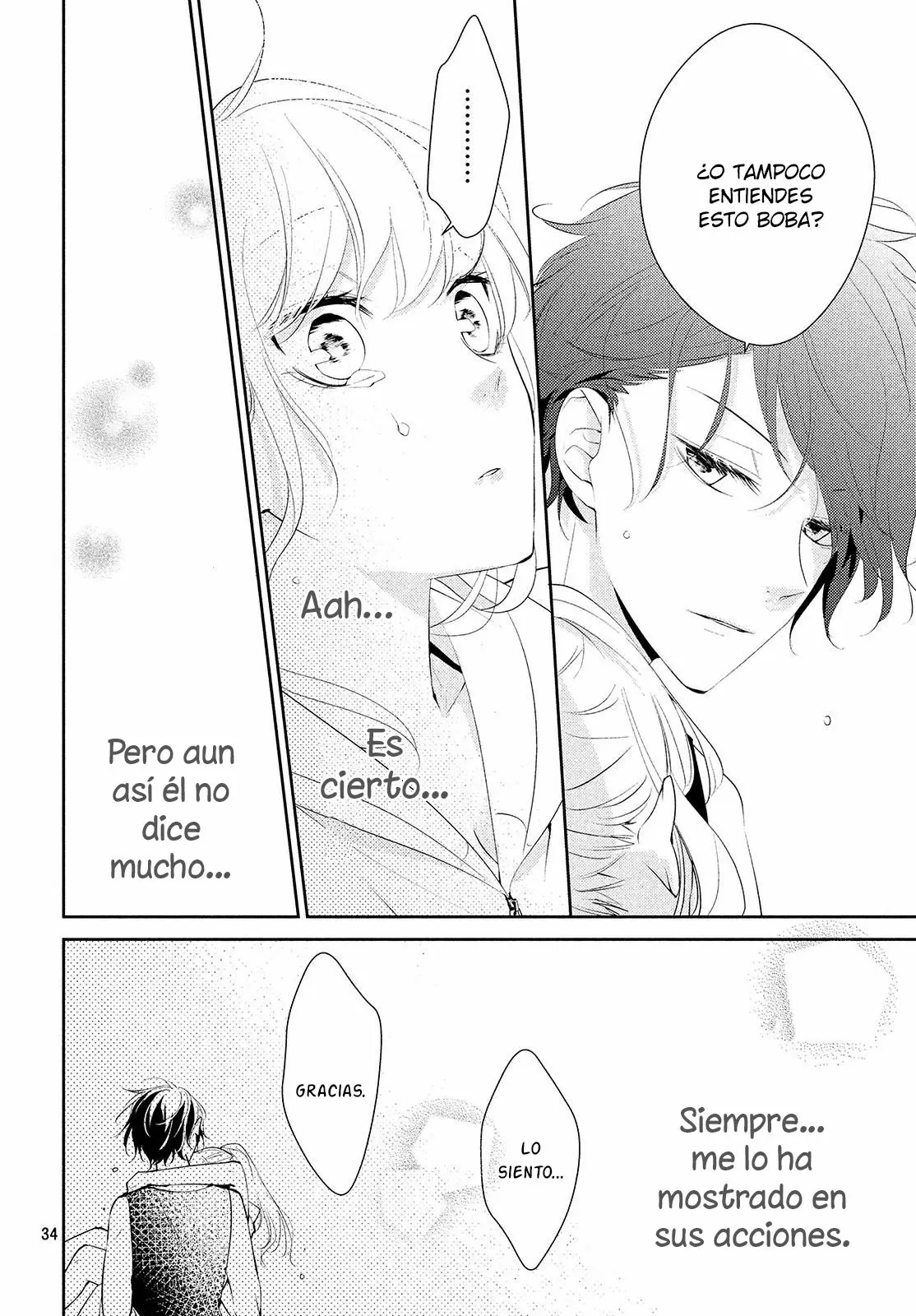 Kimi ga Kirai na Koi no Hanashi capítulo 6, página 36