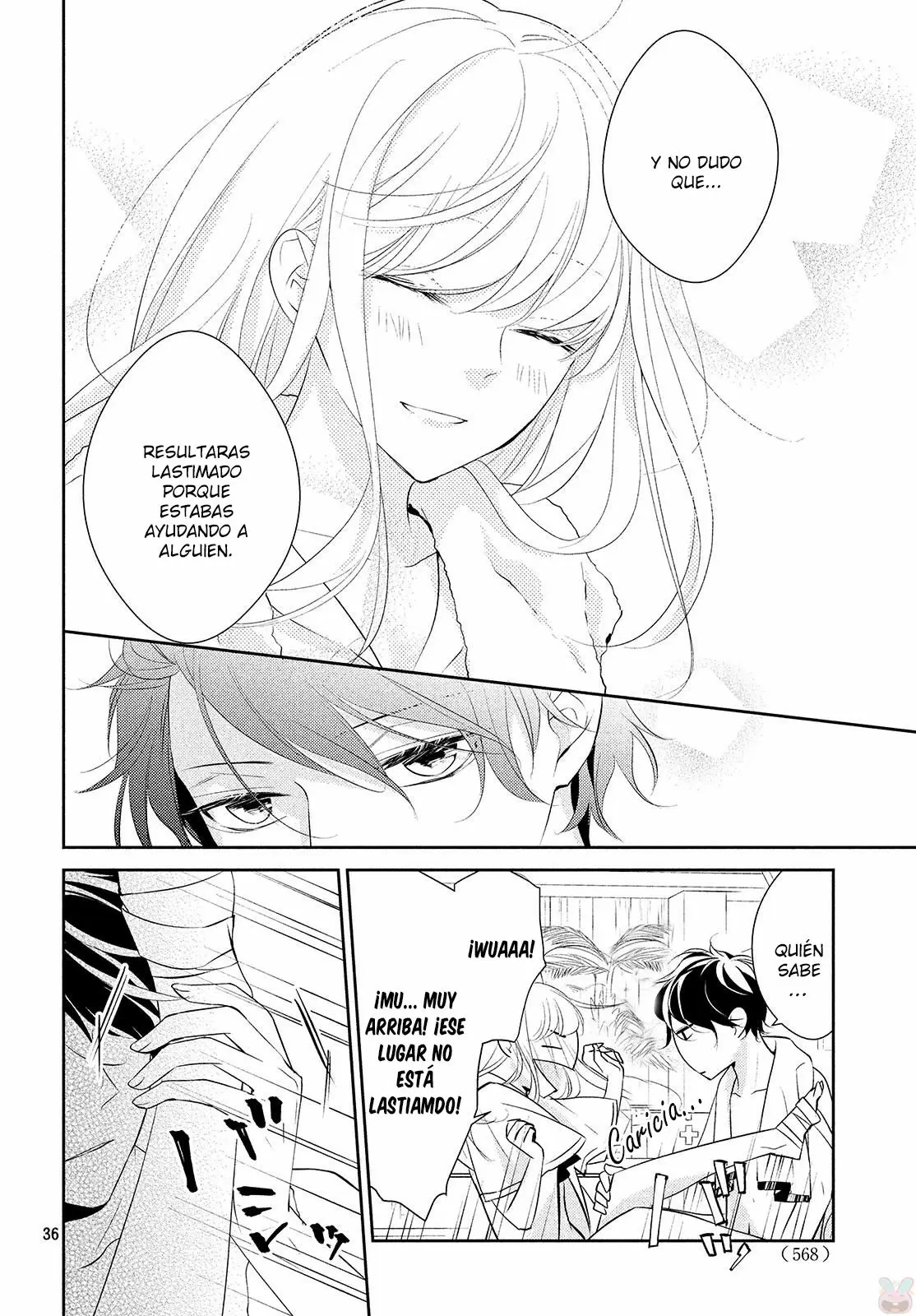 Kimi ga Kirai na Koi no Hanashi capítulo 6, página 38