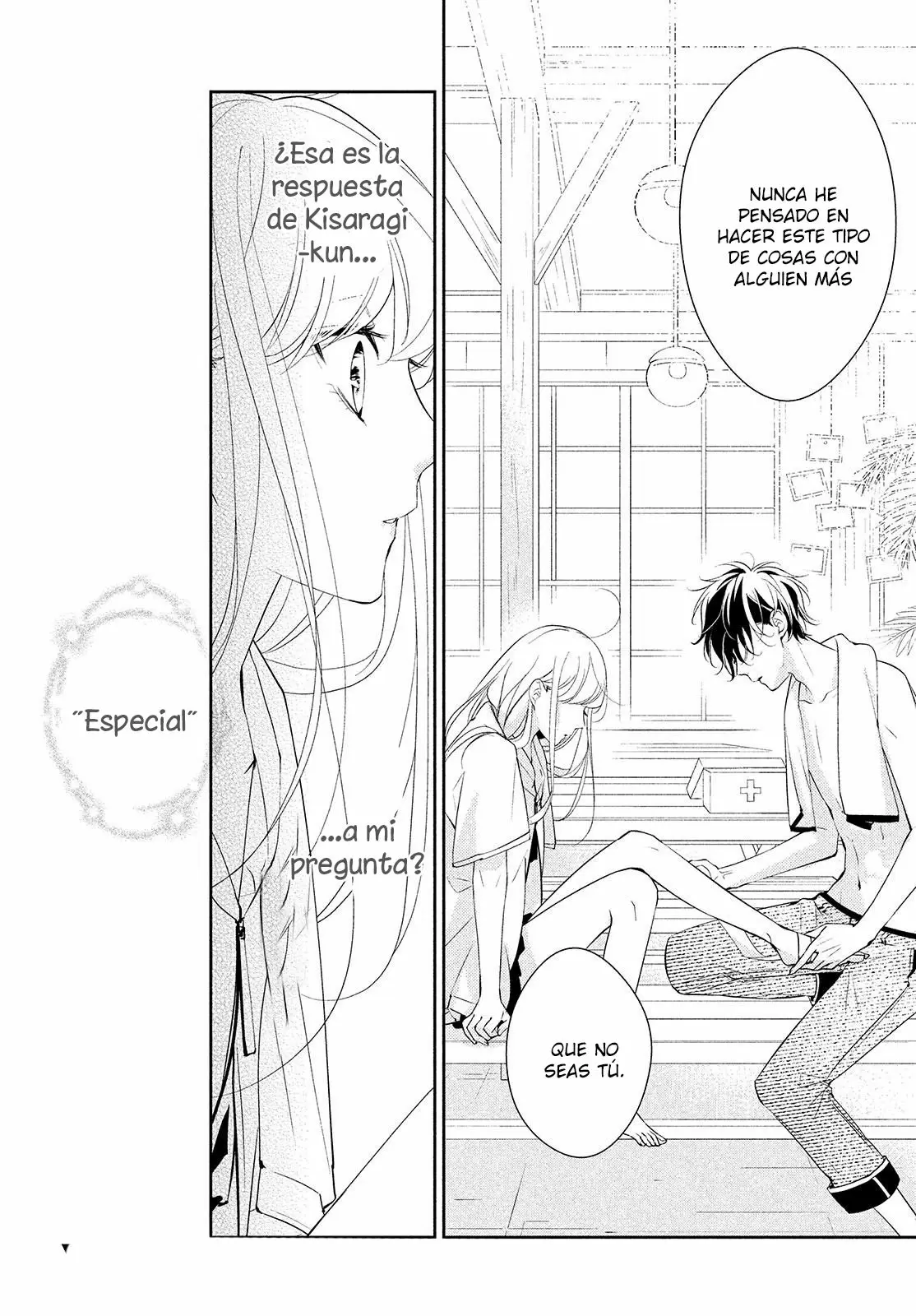 Kimi ga Kirai na Koi no Hanashi capítulo 6, página 40