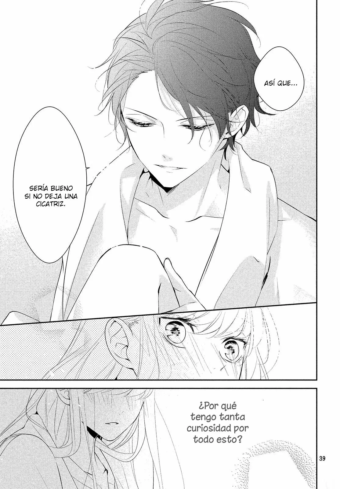 Kimi ga Kirai na Koi no Hanashi capítulo 6, página 41