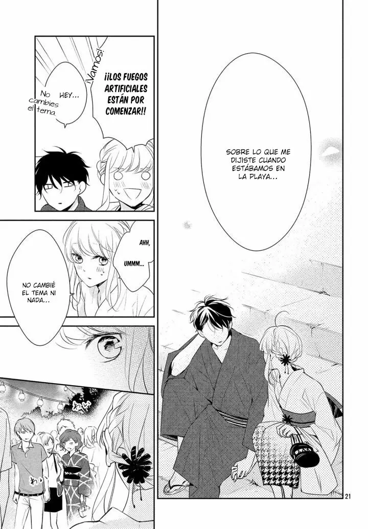 Kimi ga Kirai na Koi no Hanashi capítulo 7, página 24