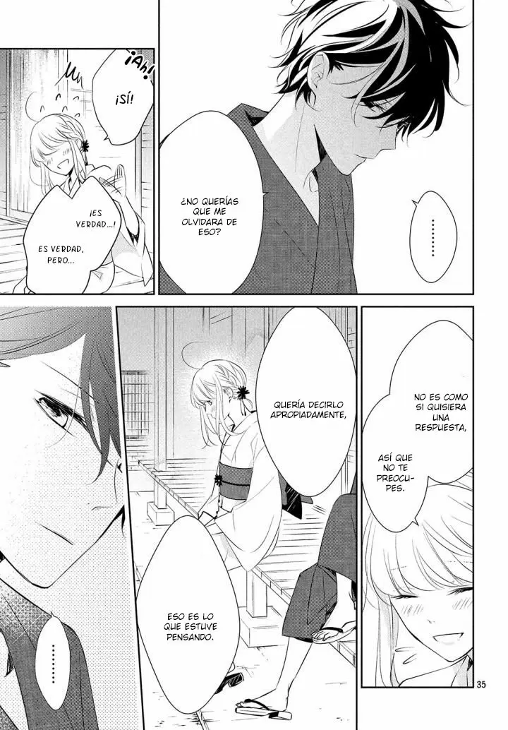 Kimi ga Kirai na Koi no Hanashi capítulo 7, página 38