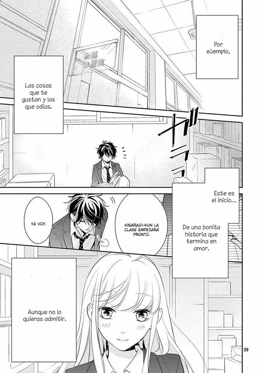 Kimi ga Kirai na Koi no Hanashi capítulo 8, página 45