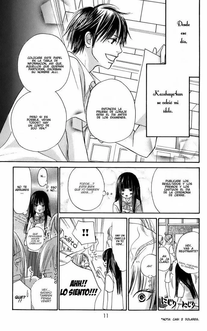 Kimi Ni Todoke capítulo 1, página 9