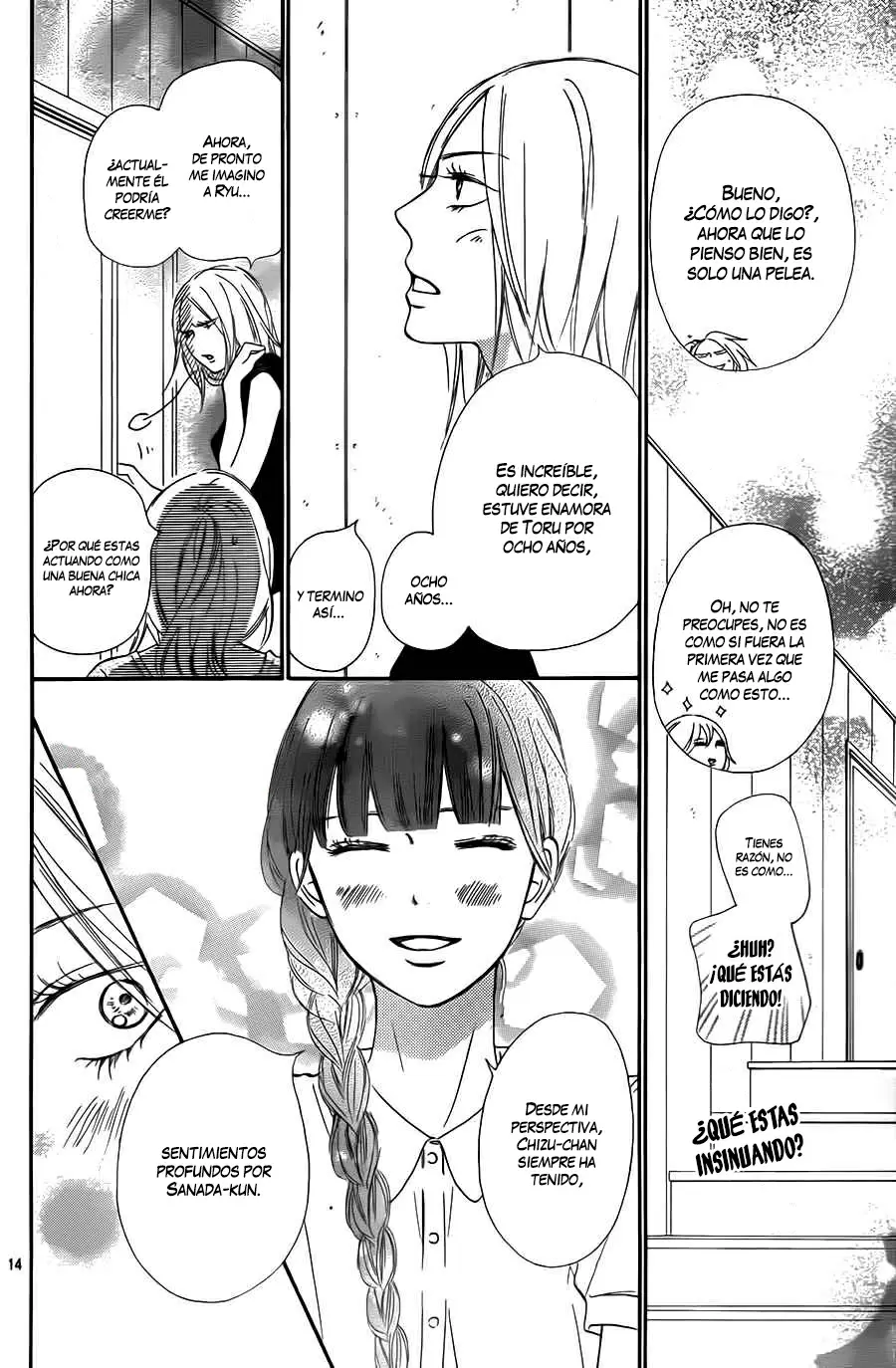 Kimi Ni Todoke capítulo 102, página 16