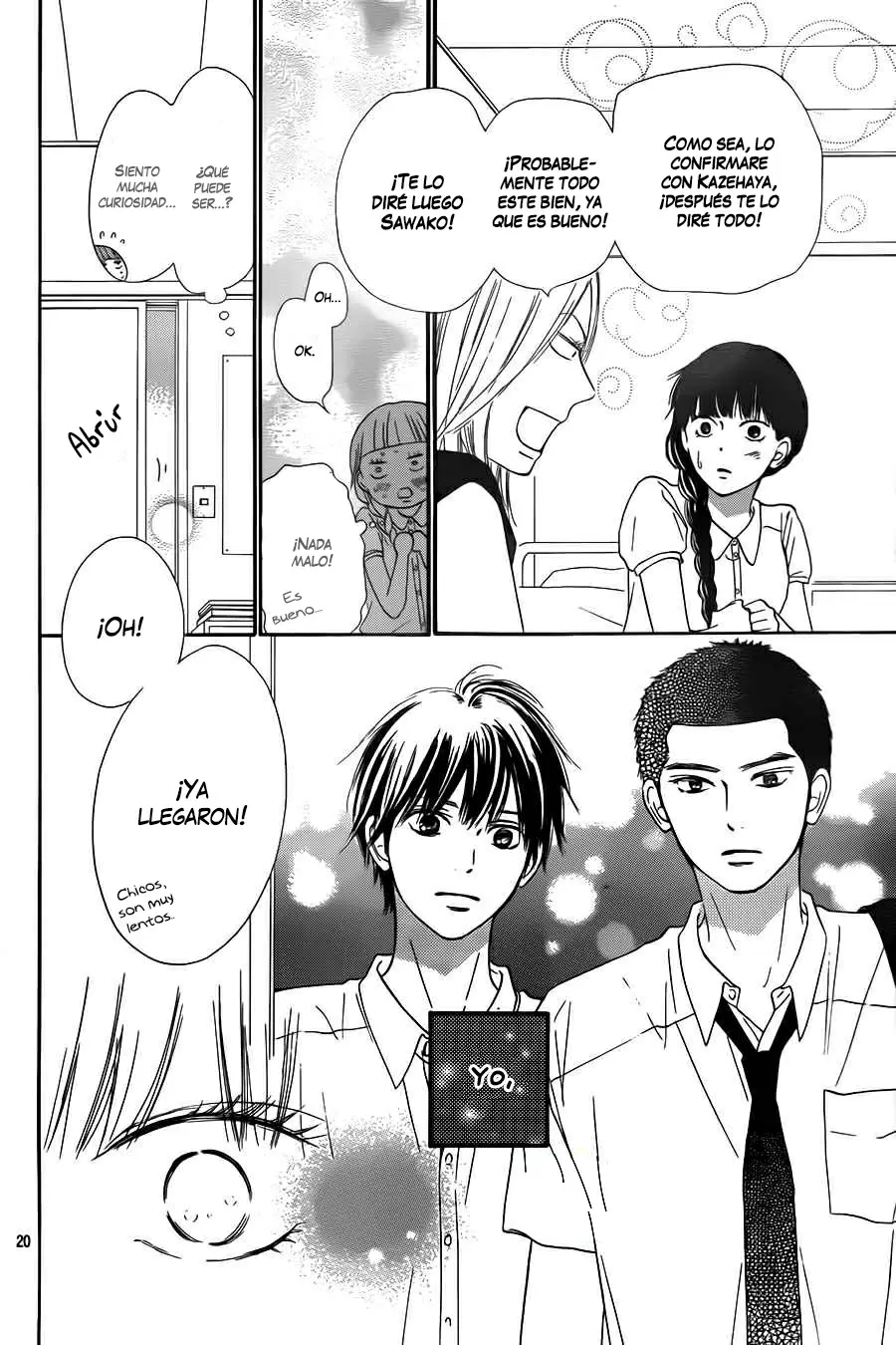 Kimi Ni Todoke capítulo 102, página 22