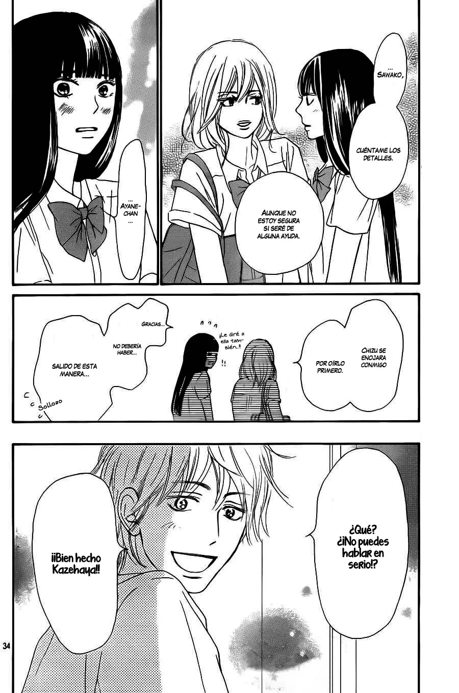 Kimi Ni Todoke capítulo 103, página 37