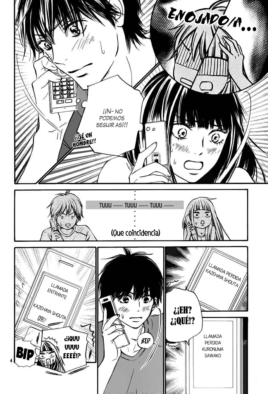 Kimi Ni Todoke capítulo 104, página 6
