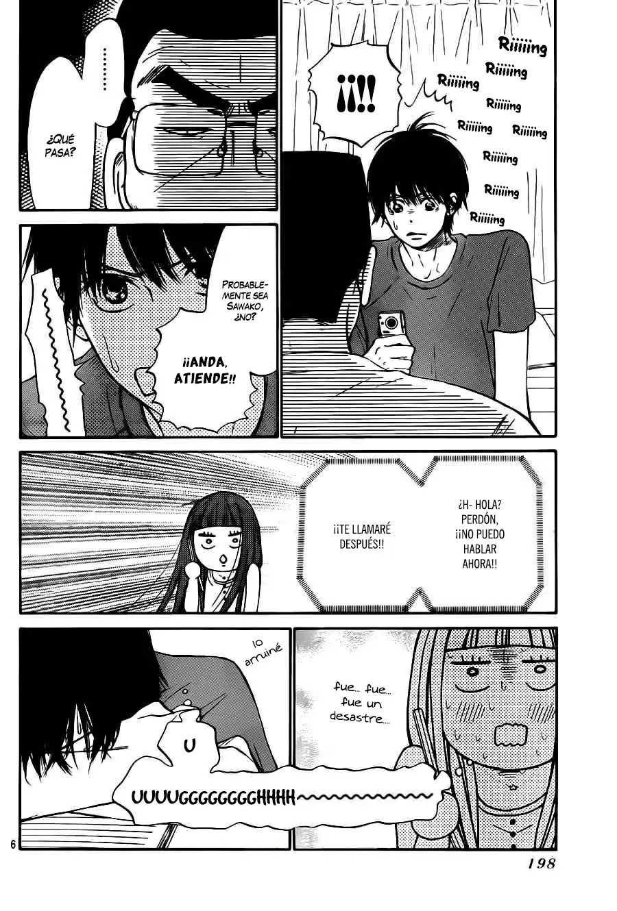 Kimi Ni Todoke capítulo 104, página 8