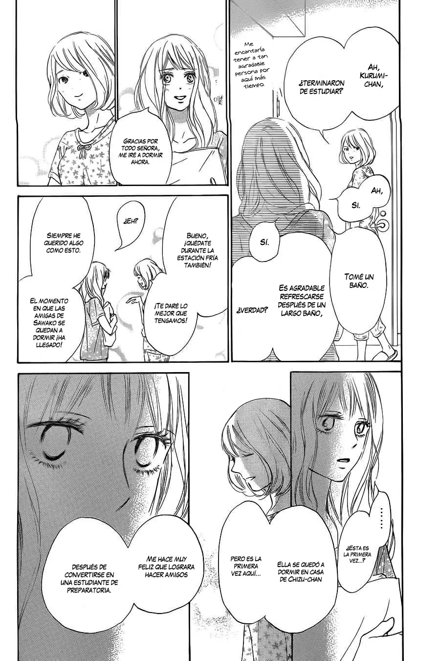 Kimi Ni Todoke capítulo 106, página 17