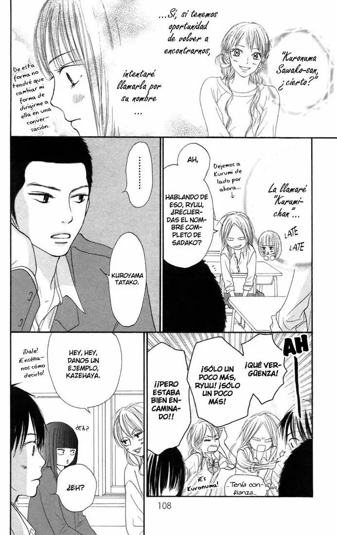 Kimi Ni Todoke capítulo 11, página 18