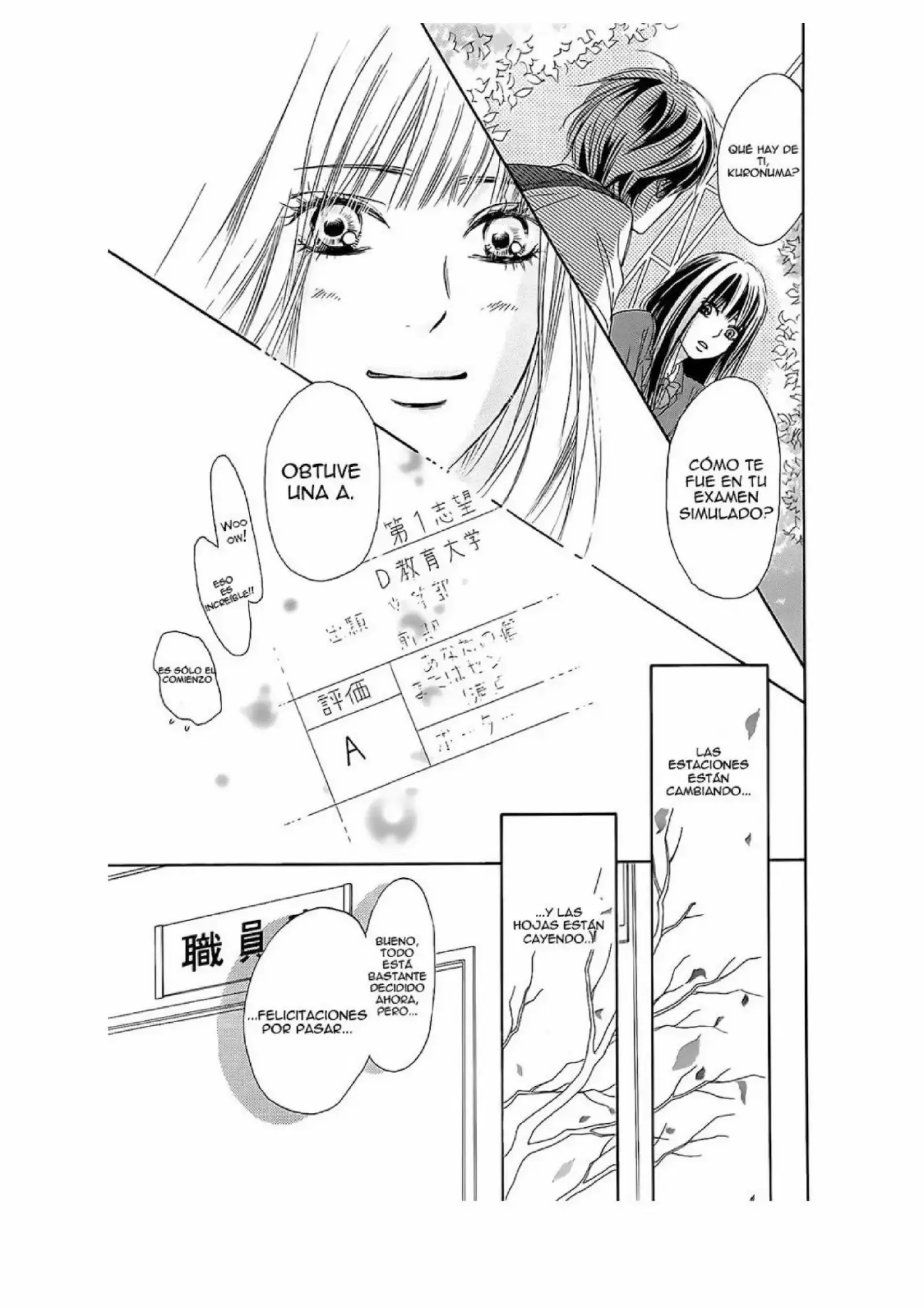 Kimi Ni Todoke capítulo 111, página 6