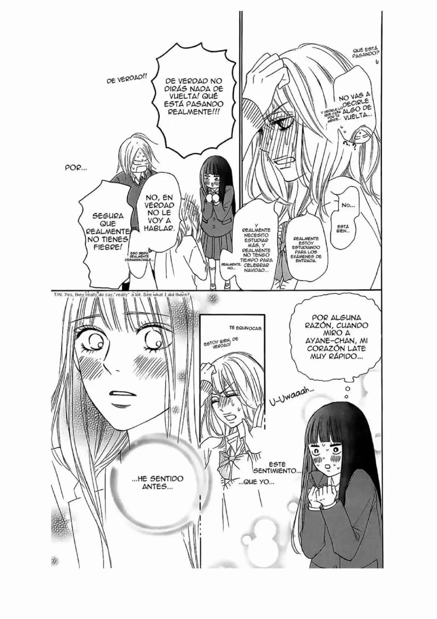 Kimi Ni Todoke capítulo 111, página 18