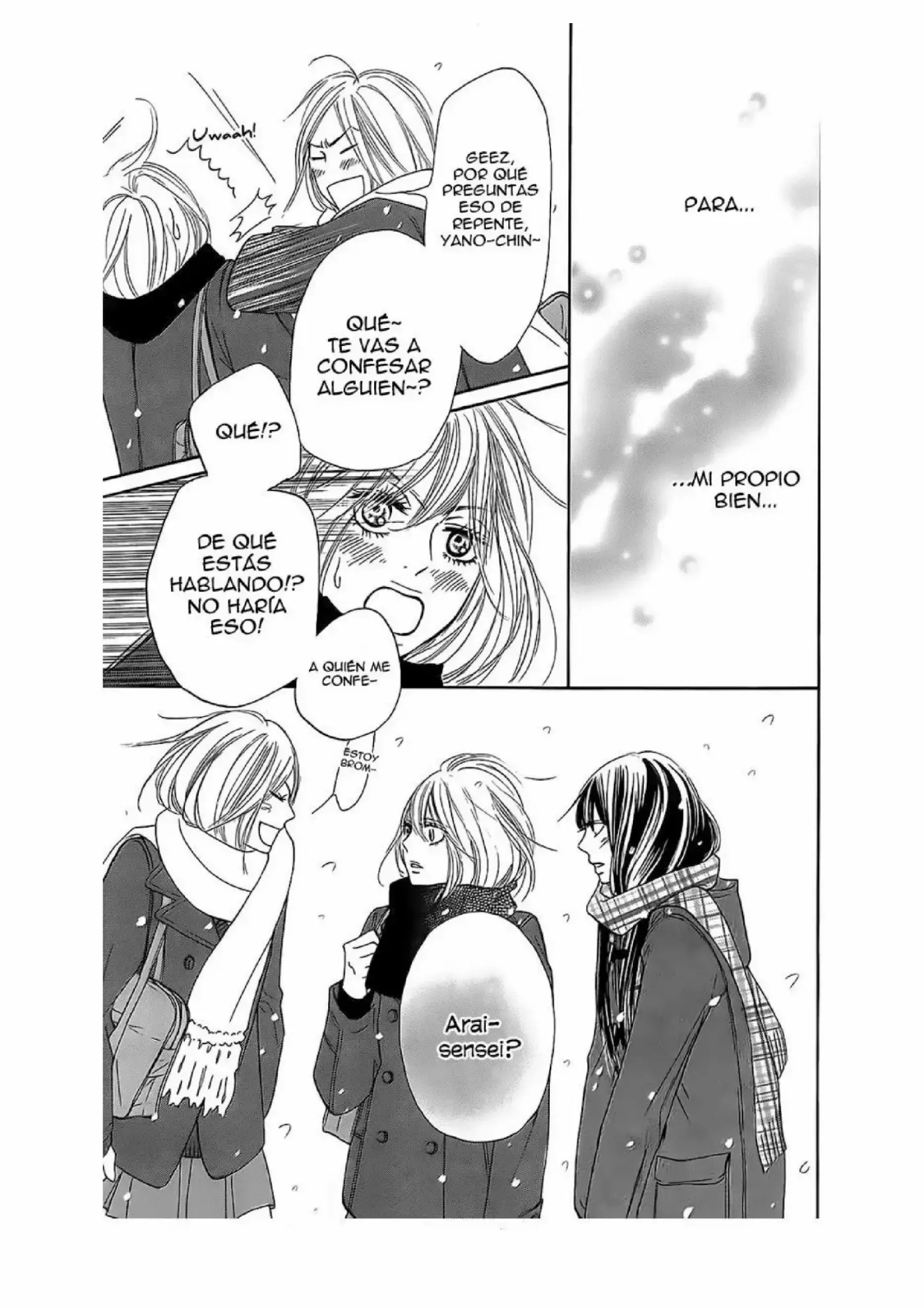 Kimi Ni Todoke capítulo 111, página 38