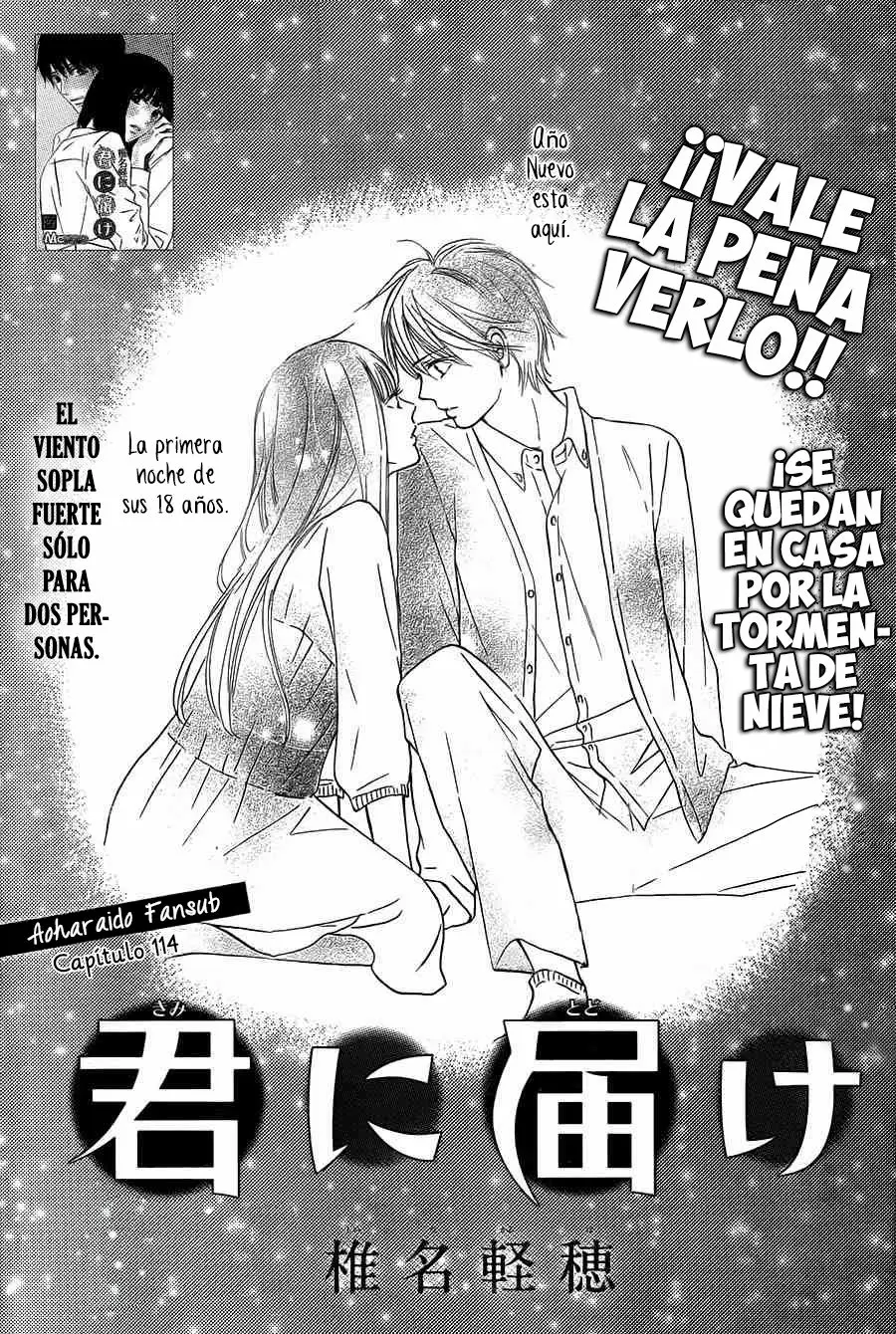 Kimi Ni Todoke capítulo 114, página 3