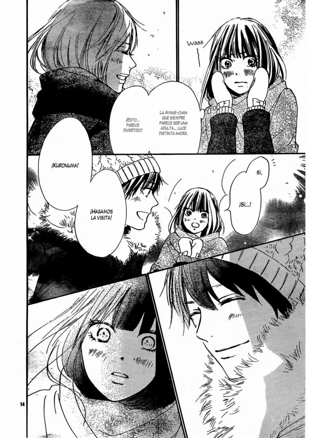Kimi Ni Todoke capítulo 116, página 16