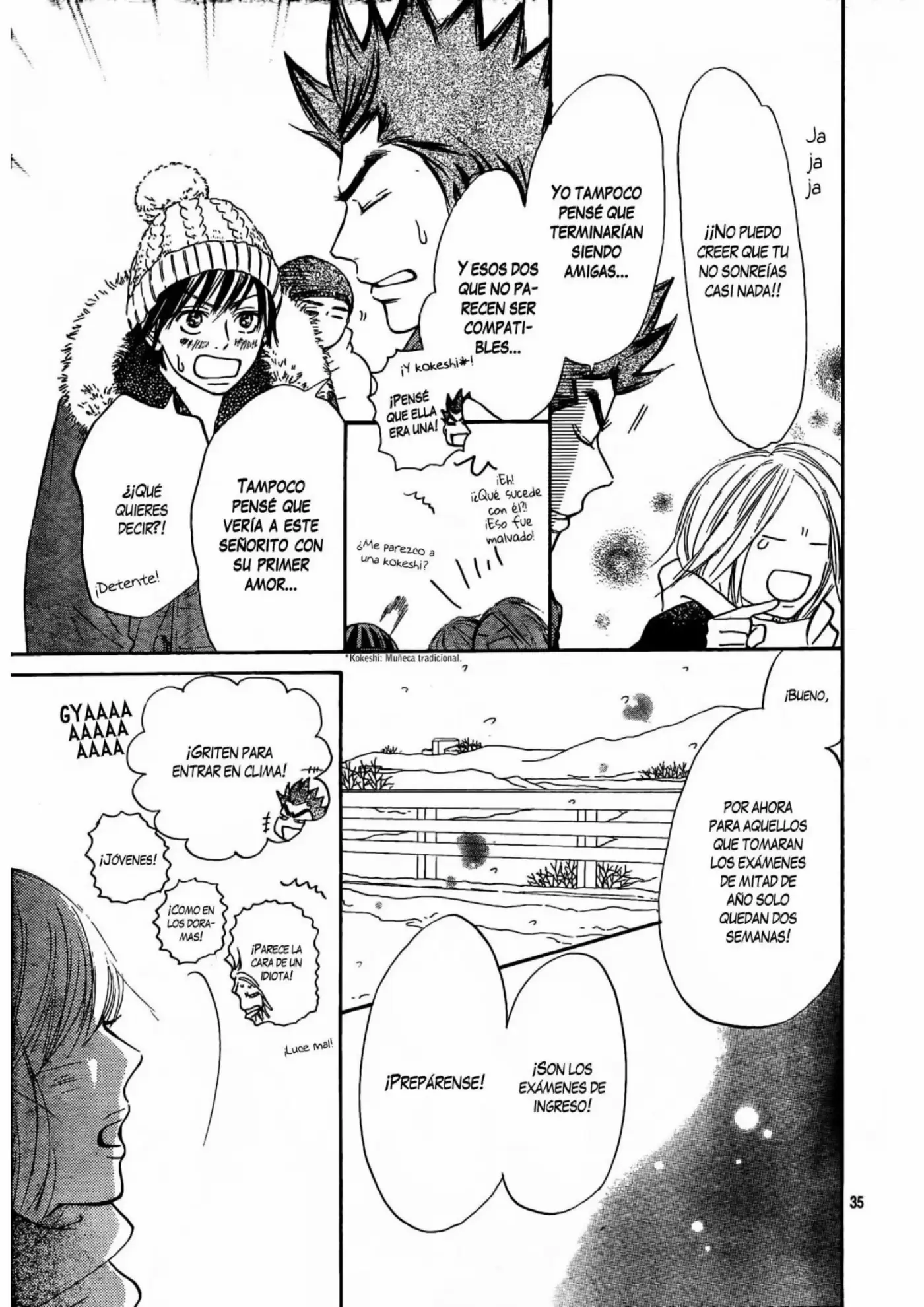 Kimi Ni Todoke capítulo 116, página 37