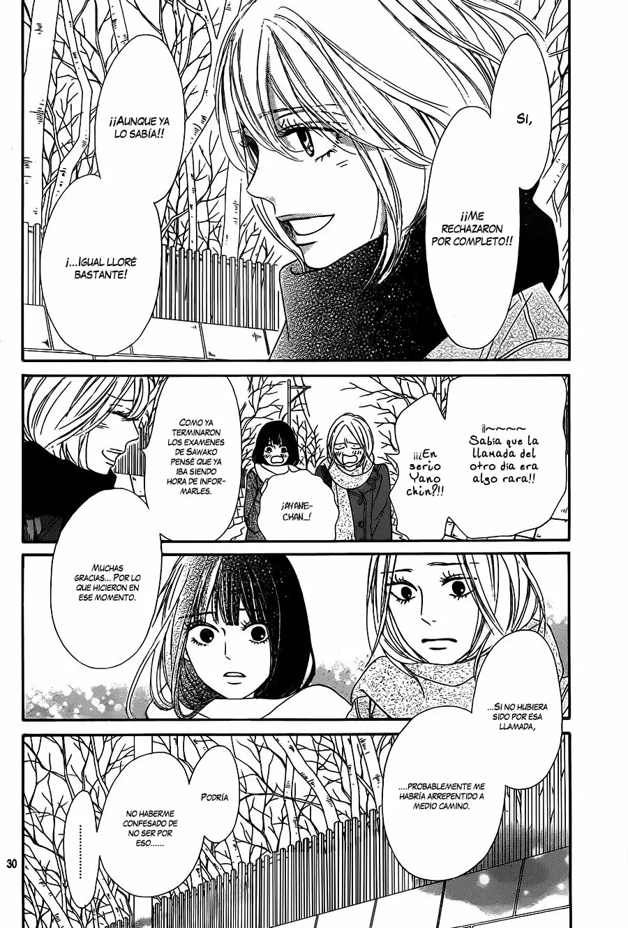 Kimi Ni Todoke capítulo 118, página 31