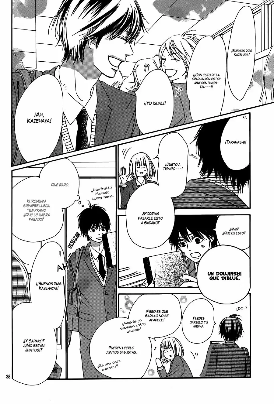 Kimi Ni Todoke capítulo 118, página 39