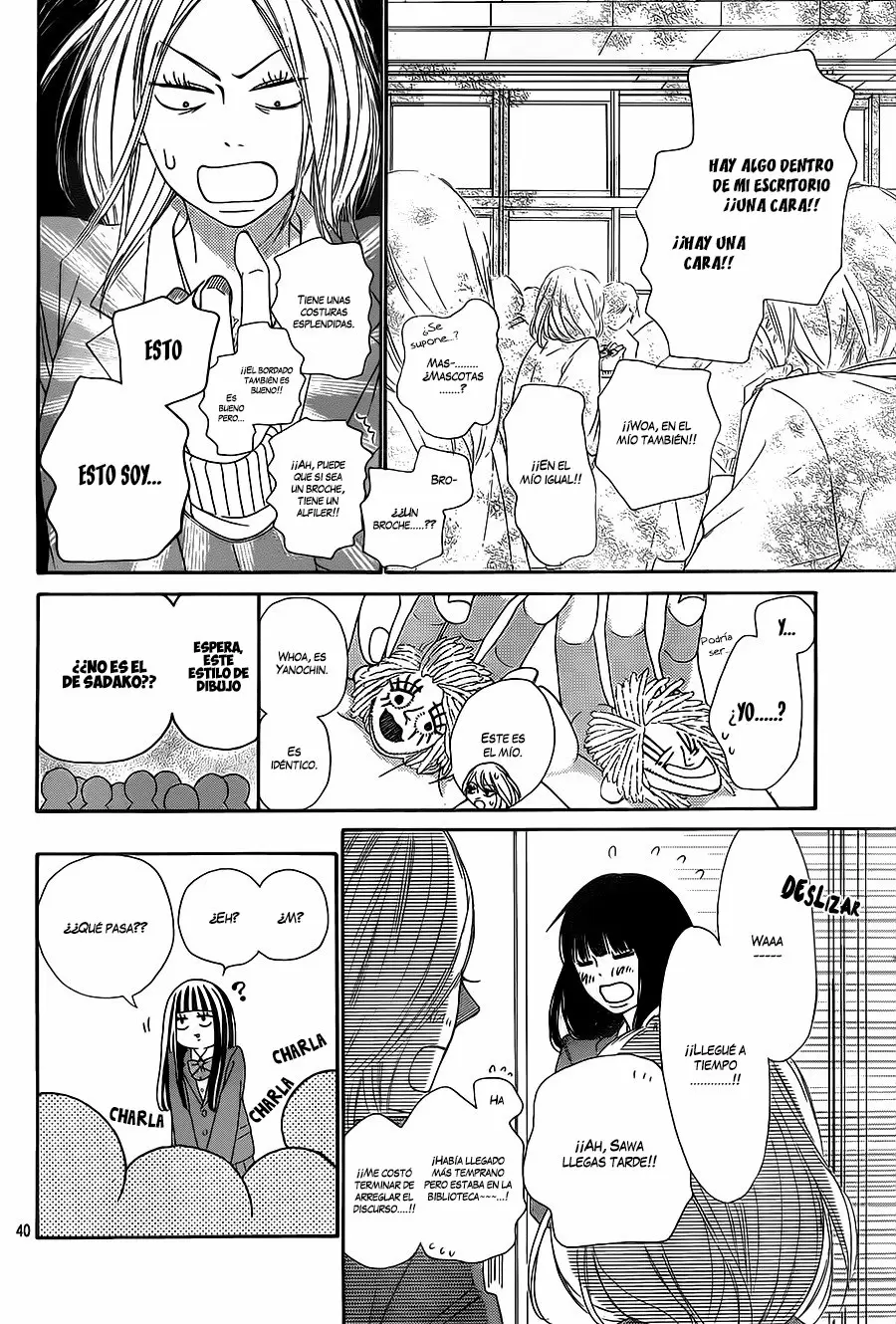 Kimi Ni Todoke capítulo 118, página 41