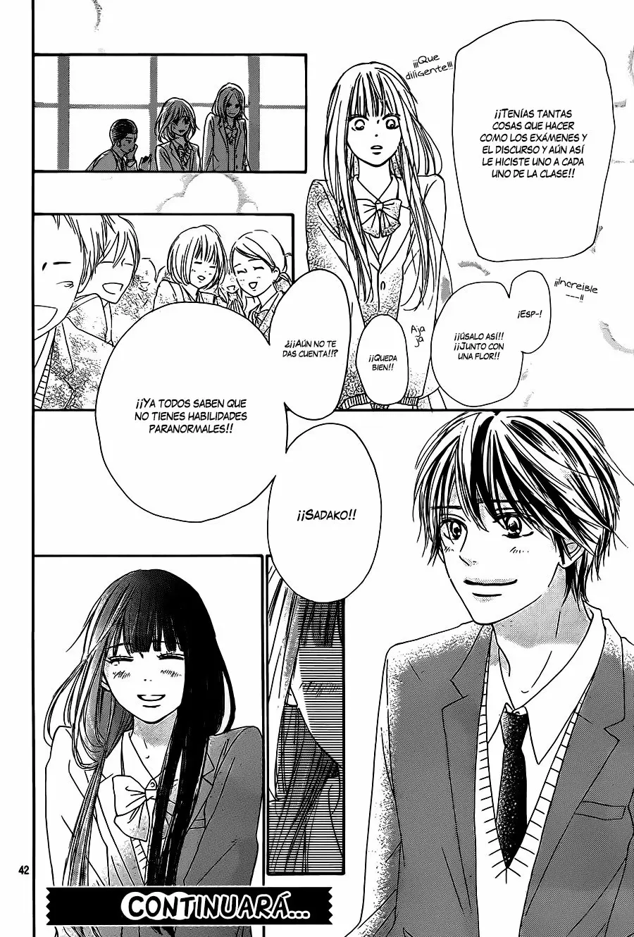 Kimi Ni Todoke capítulo 118, página 43