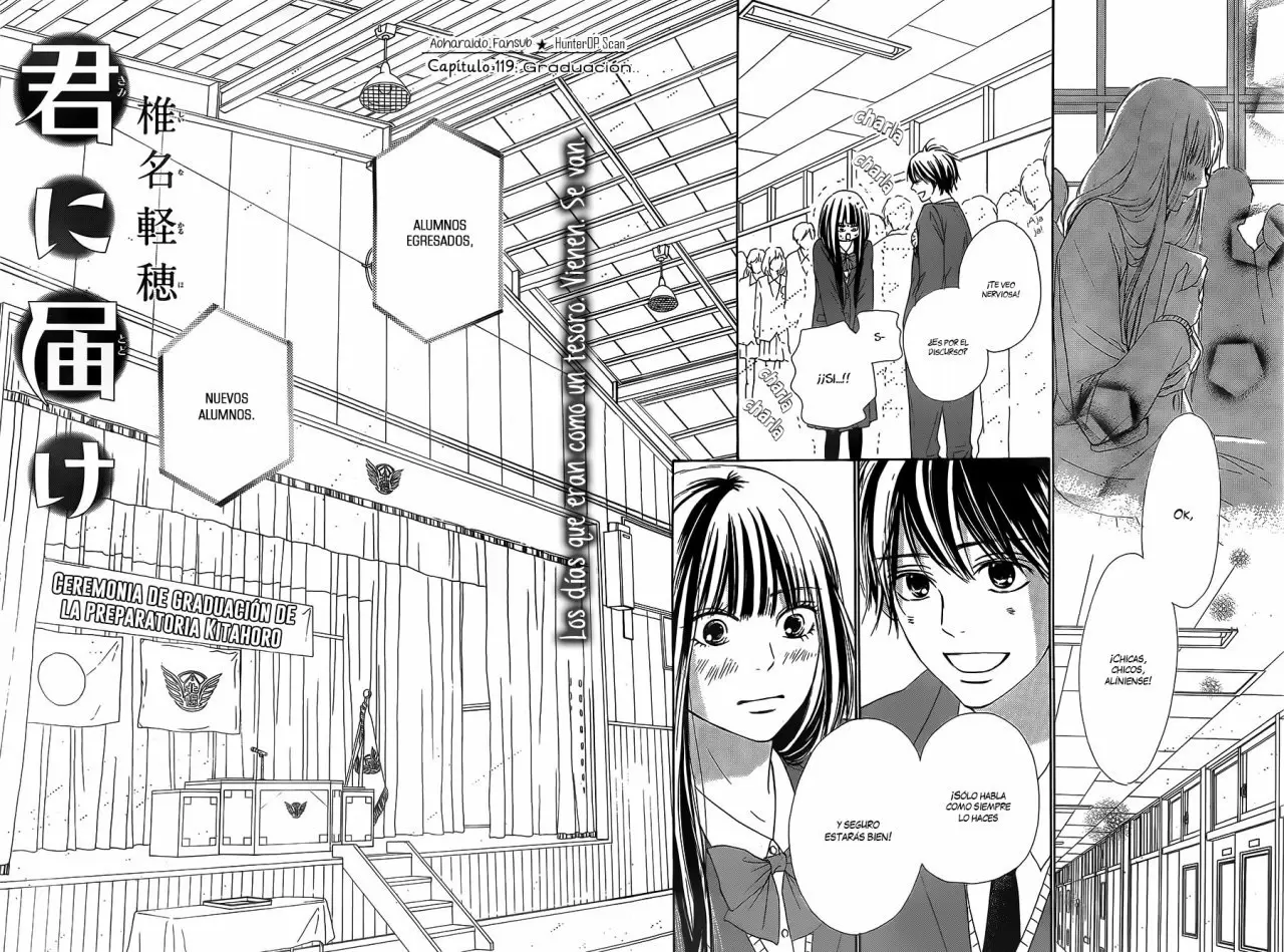 Kimi Ni Todoke capítulo 119, página 4