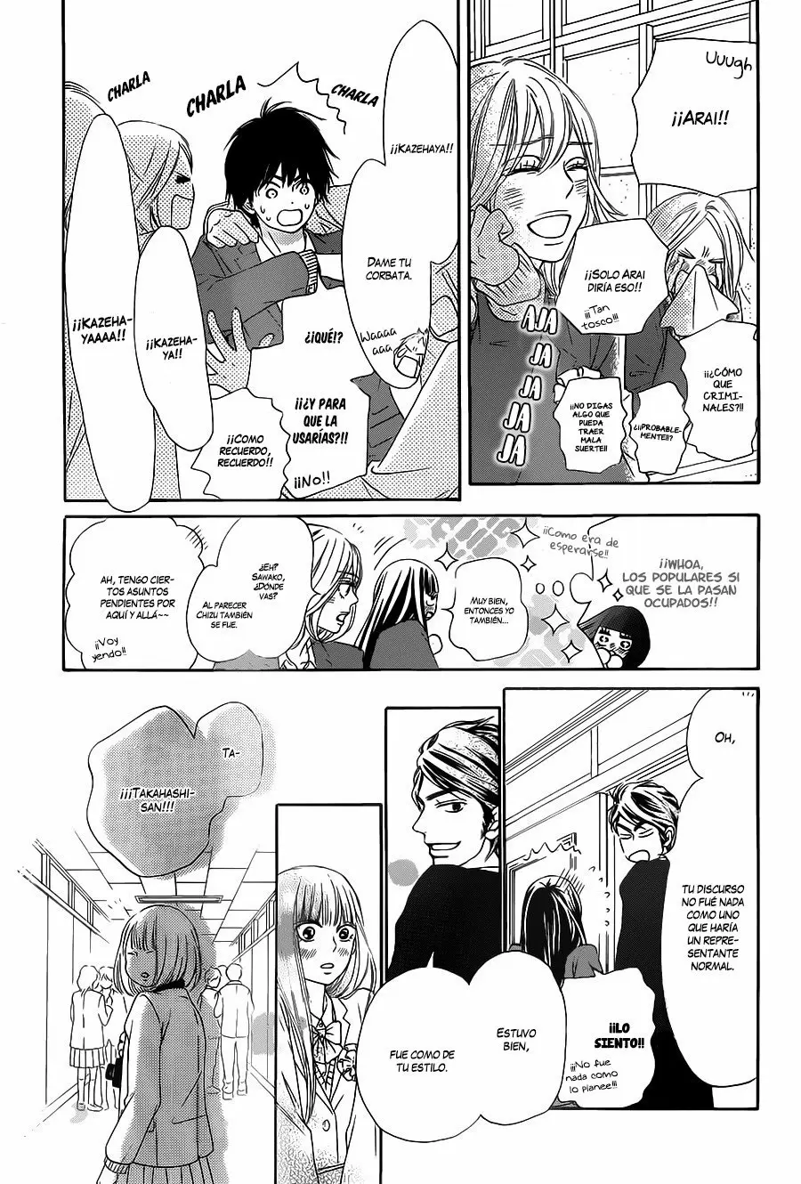 Kimi Ni Todoke capítulo 119, página 28