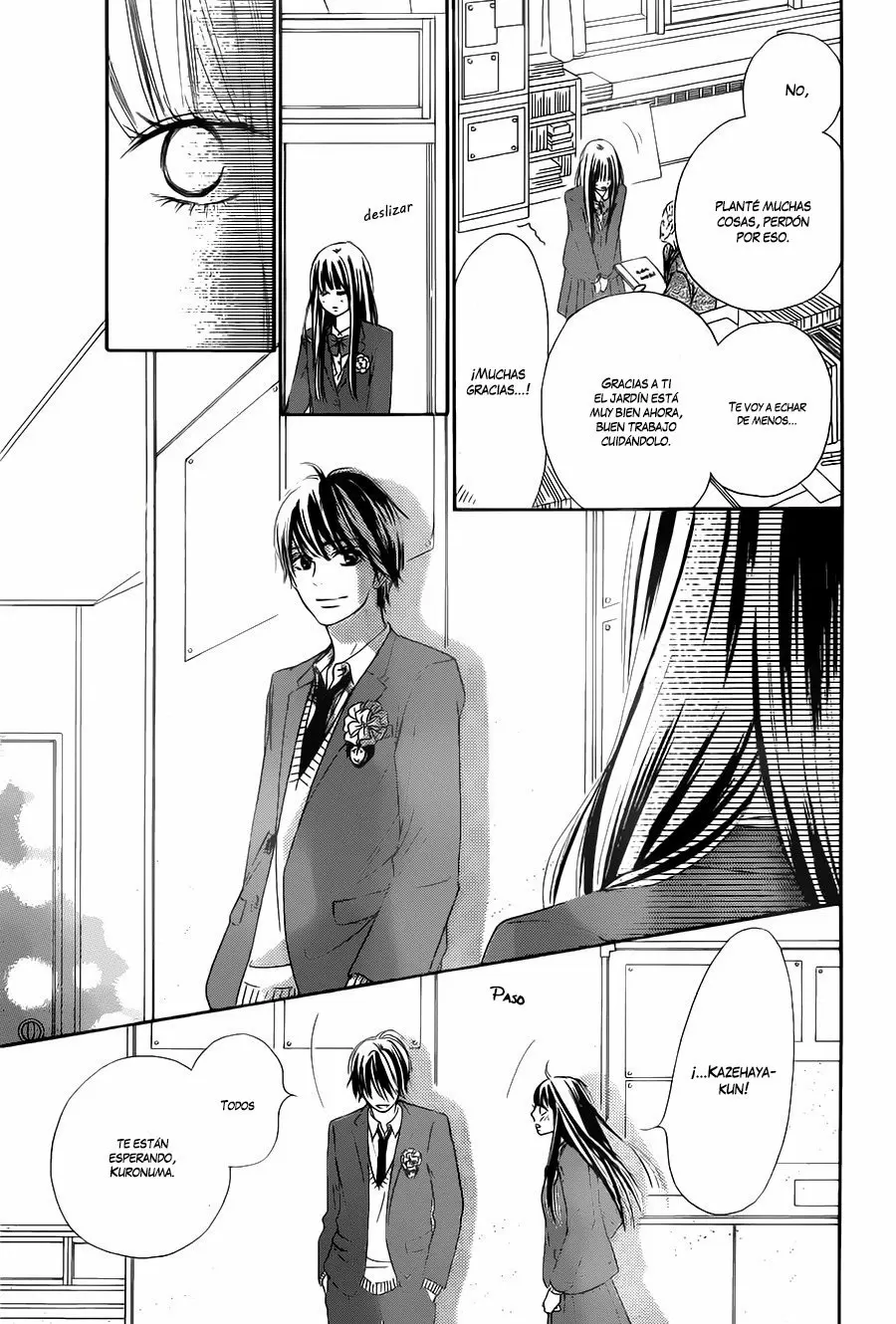 Kimi Ni Todoke capítulo 119, página 40