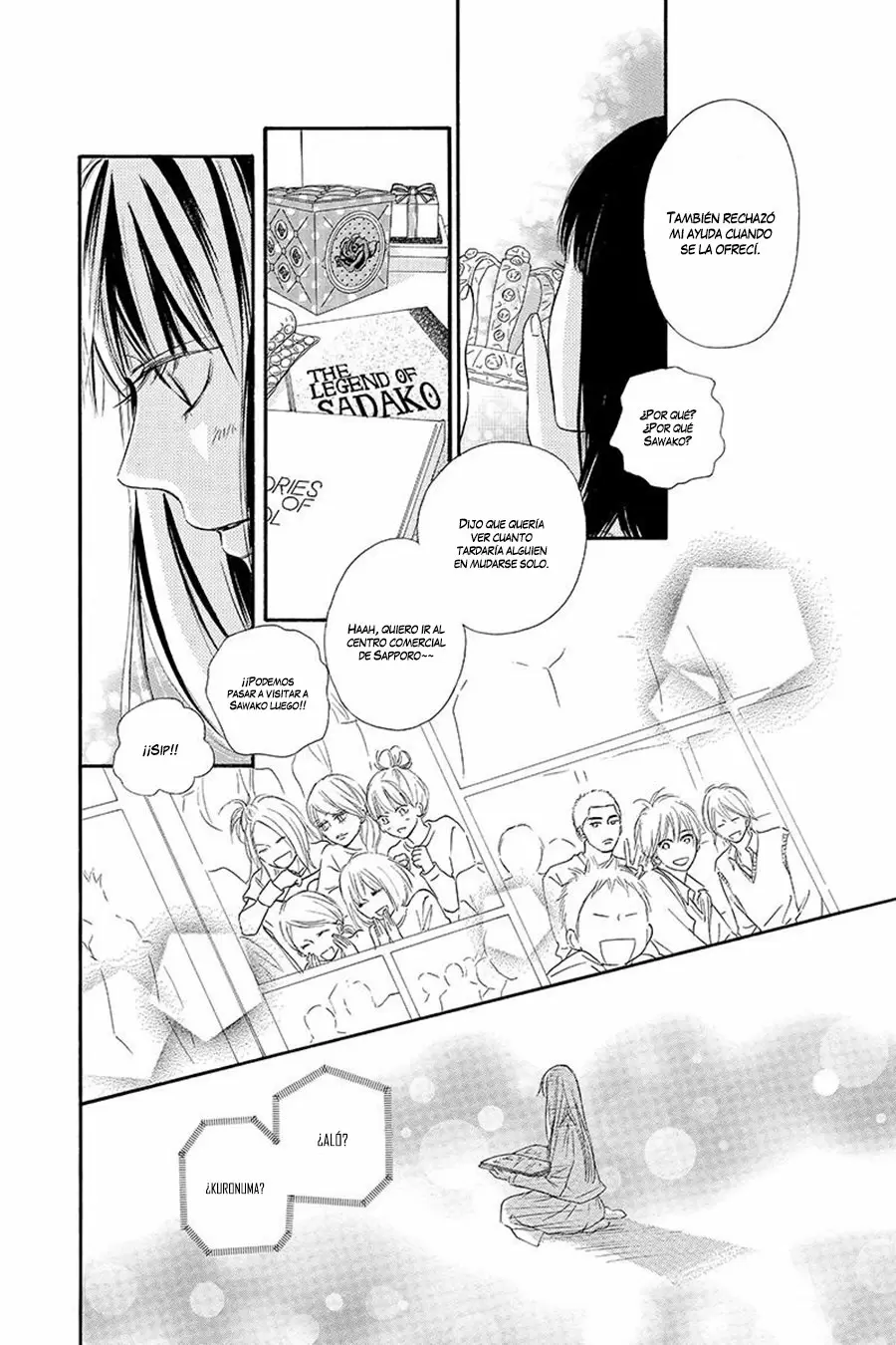 Kimi Ni Todoke capítulo 121, página 6