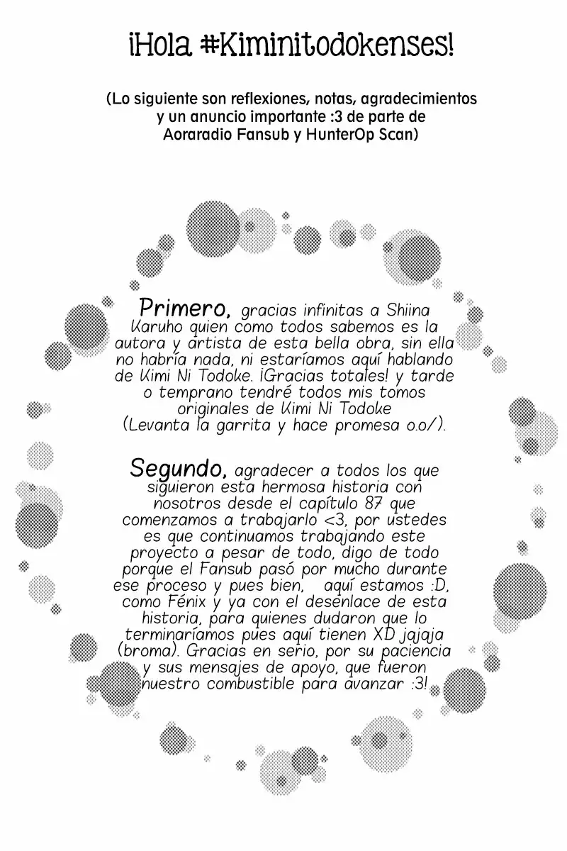 Kimi Ni Todoke capítulo 123, página 52