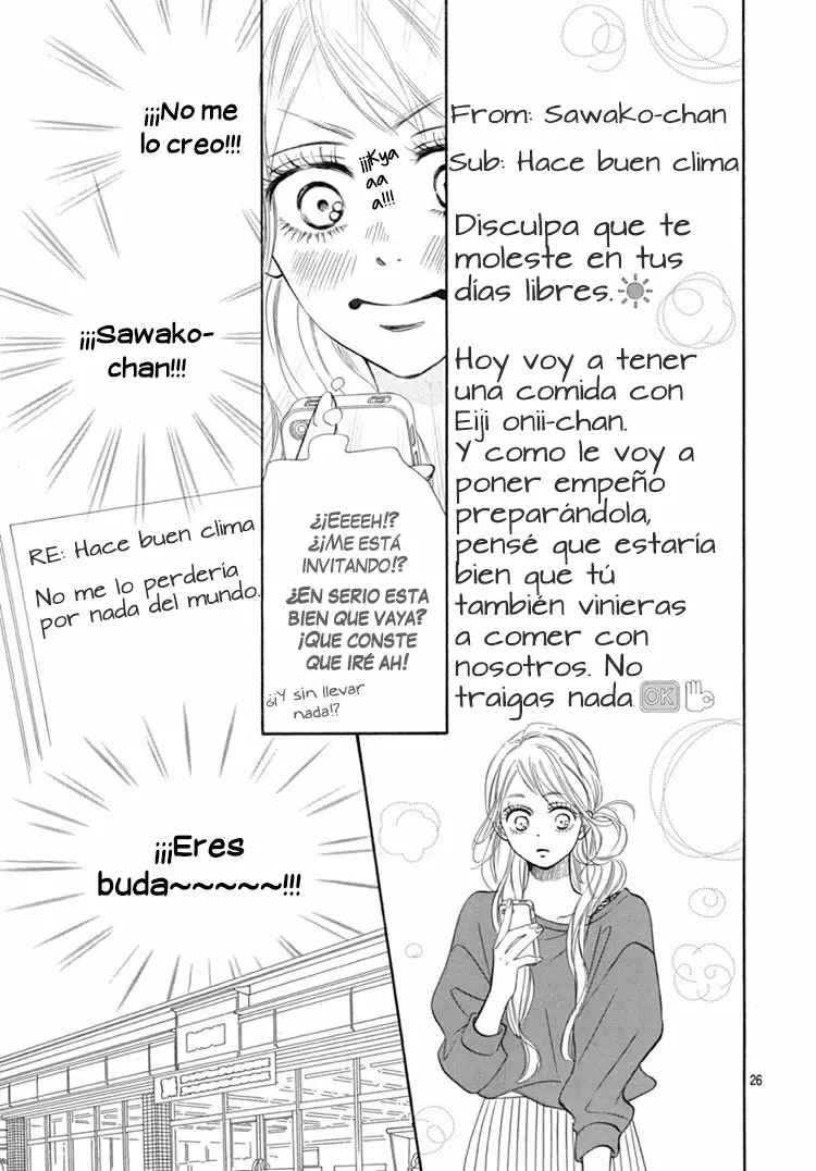 Kimi Ni Todoke capítulo 124, página 28