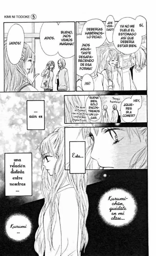 Kimi Ni Todoke capítulo 18, página 19